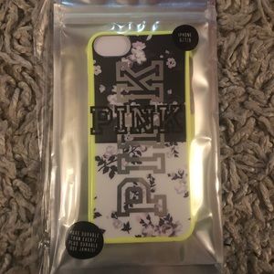 Victoria secret pink iPhone 6 7 8 floral case